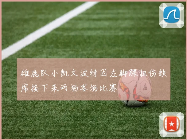 雄鹿队小凯文波特因左脚踝扭伤缺席接下来两场客场比赛